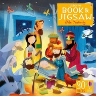 USBORNE - Book & Jigsaw The Nativity | 圖書及30塊砌圖禮盒 | 聖誕 | 耶穌出世 | 拼圖