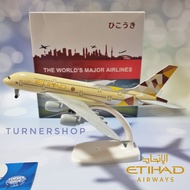 Qatar Etihad Airways A380 20CM Aircraft Model Die-cast Metal Airplane