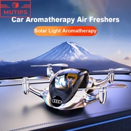 Audi Car Air Freshener Helicopter Solar Aromatherapy Perfume Rotating Diffusers For A3 8l 8Y A1 Q5 T