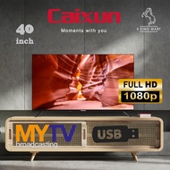 Caixun 40" LED TV  Digital / Android TV Led TV C40V1F / C40V1FA FULL HD Flameless Design 2 year warr