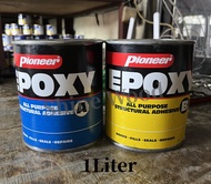 S.W Pioneer All Purpose Epoxy Cans A&B 1L-1/4L-1/8L #180