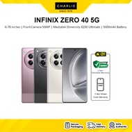 INFINIX ZERO 40 5G SMARTPHONE (12GB RAM+256GB ROM) | ORIGINAL INFINIX MALAYSIA