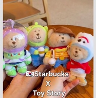 公仔吊飾  🇰🇷 Starbucks X 反斗奇兵《Toy Story》alien woody  forky buzz 三眼仔 胡迪 小叉 巴斯光年 韓國 星巴克
