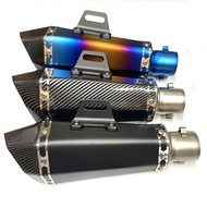 NJMOTO Motorcycle Sports Car Suitable for Kawasaki ZX6R10RZ900Z800 Yamaha R3R25R6 Modified Exhaust P