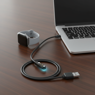 2-Pin Magnetic Smart Watch Charger, USB Replacement Cable for GS10/FA58/Y68/MW08/GT1/GT2/GT3/HW11/A3