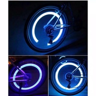 Tutup pentil led roda ban sepeda motor mobil motor 1 pasang free baterai