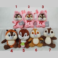 [READY STOCK IN MALAYSIA] Disney Alvin and the Chipmunks Plush Baby Hamster Animals Soft Stuffed Toy
