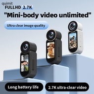 QUIM 2 7K Portable Mini Digital Camera Lightweight Video Recorder 2 7K Resolution Wearable Camera fo