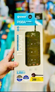 💥全新現貨💥 XPower PS8A 11輸出 2 USB + 1 Type-C 8頭拖板 3M線