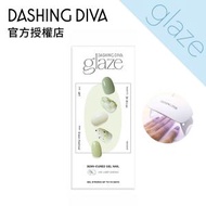 DASHING DIVA - Glaze 綠意晨光 凝膠美甲指甲貼片 (ZMA318N)