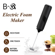 BHQ Electric Milk Frother Coffee Foam Maker Handheld Milk Mixer Egg Beater Pengocok Susu Elektrik