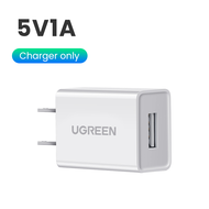 UGREEN 5V1A Charger Mini Size Normal Charger 5V2.1Afor Earphones Airpods AC Adapter for Travel Offic
