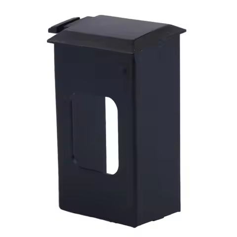 Durable EQ-7545R Guitar Pickup Battery Box Plastic Black Battery Case Guitars Accessories Replacemen