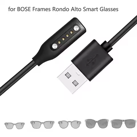 Smart Glasses Charger Adapter Charging Cable for BOSE Frames Rondo Alto Magnetic Portable Adapter