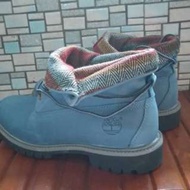全新品 Timberland 藍色短靴 UK8號