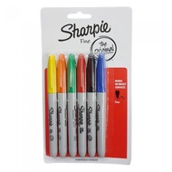 Sharpie Marker Pen (Fine) 6 in 1
