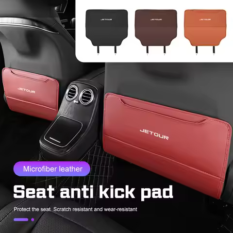 For Chery Jetour X70 X70SM X90 X95 DASHING i-DM T2 T3 X-1 Car Seat Back Anti Kick Pad Leather Protec