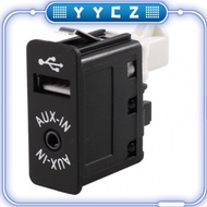 Bmw E81 E87 E90 F10 F12 E70 X4 X5 X6 Car USB AUX Input Plug Auxiliary Input Socket Adapter