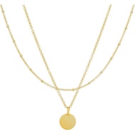 14K Gold Plated Necklace Set