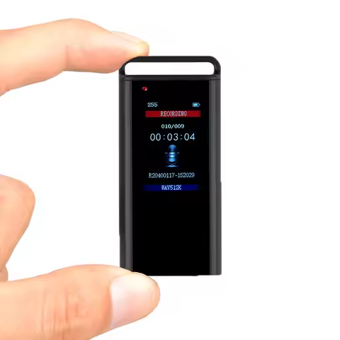 USB C Voice Activated Digital Audio Recorder 32GB 64GB 128GB Pen Mp3 Recording Player 1536Kbps Passw