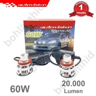 Autovision Laser Fog Light LED H8 H11 H16 White Mini Car Fog Light