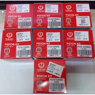 PISTON SET Y110 52MM 0.25/0.50/0.75/1.00/1.50/3.00 TKH