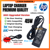 ITECHGADGETS HP Laptop Charger Laptop HP Probook Elitebook Envy Chromebook 45w 65w Hp Charge Cas Lap