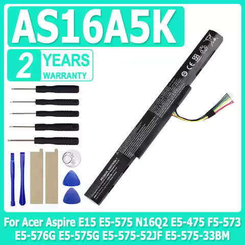 XDOU AS16A5K AS16A8K 4ICR19/66 Battery For Acer Aspire E15 E5-575 N16Q2 E5-475 F5-573 E5-576G E5-575