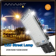 MIWATไฟถนน25W 50W 100W 200W ไฟฟลัดไลท์ LED กลางแจ้งโคมไฟผนังกันน้ำ220V ไฟถนนสำหรับสวนสำหรับประเทศบ้าน