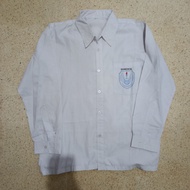 Preloved white school uniform NAU 135/