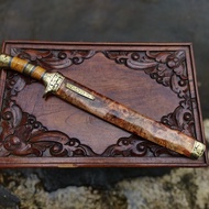 Golok Pisau Sembelih Baka Bohler K110 Super Tajam Full Burl Original