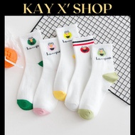 KAY X’ SHOP Korean Style Cute Cartoon Socks Cotton Socks Stokin Women Socks Men Socks
