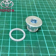 18MM TOYOTA AUTO GEAR DRAIN NUT & WASHER FOR VIOS  ALTIS  CAMRY  WISH  ESTIMA  HARRIER
