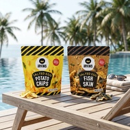 Irvins Fish Skin 95g• Potato Chips 95g Snack