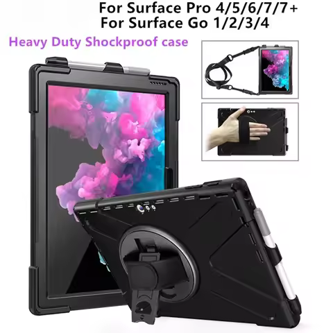 Kids Case For Microsoft Surface Pro 4 5 6 7 7Plus Shockproof Cover for Surface Go 4 3 2 Go4 Go3 Pro7