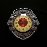 【老時光 OLD-TIME】早期台灣製獅子會厚重金屬掛鐘壁鐘