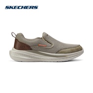 Skechers สเก็ตเชอร์ส รองเท้าผู้ชาย Men USA Streetwear Slade Lucan Shoes - 210808-KHK Air-Cooled Memo