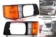 Mitsubishi Delica L300 Headlamp Trim Head Lamp Cover Housing Trim + Signal Lamp Head Lamp Light Fram