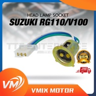 SUZUKI RG110 / V100 HEAD LAMP SOCKET FRONT DEPAN LAMPU KEPALA SOKET WIRE WIRING RG 110 V 100 RG110 V