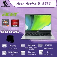 TERMURAH LAPTOP ACER ASPIRE 3 A314 AMD RYZEN 7 5700 8GB 512GB W11PRE