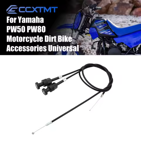 940mm 760mm PW50 PW80 Carburetor Choke Cable Bike Push Pull Choke Throttle Cable For Yamaha PW 80 50