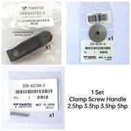 1 Set Tohatsu/Mercury Japan Bracket Clamp Screw Handle 2.5hp 3.3hp 3.5hp 5hp 2stroke