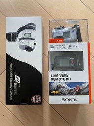 Sony FDR-X1000VR 運動相機 連 控制手環 連 飛宇雲台 (包64GB SD卡）