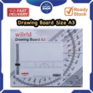[CGS]A3 Technical Drawing Board Full Set Engineering Drafting Board Rapid Drawing Board Geometry Set