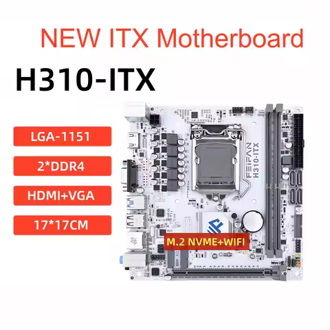 New desktop computer ITX mini motherboard with M.2 motherboard H61S-ITX H81S-ITX H510-ITX H310-ITX B