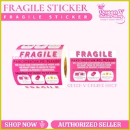 ➩ ☍ ▌ Pink Fragile Sticker Tagalog Label