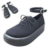 {絕版} TOKYO BOPPER NO.870 黑色厚底繫帶鞋