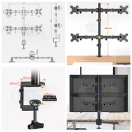 ขาตั้งจอคอมแบบ4จอ KALOC DW240T หมุนจอได้ ปรับระดับจอได้