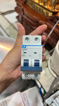 Cầu dao tự động MCB 2 pha LS LA63N 2P 10A - 16A - 20A - 25A - 32A - 40A - 50A - 63A - 80A - 100A - 1