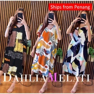 Kaftan Paras Lutut|Baju Tidur Paras Lutut|Kafan Tiga Suku|Daster Selutut|Baju Menyusu|Baju Mengandung|Maternity Dress